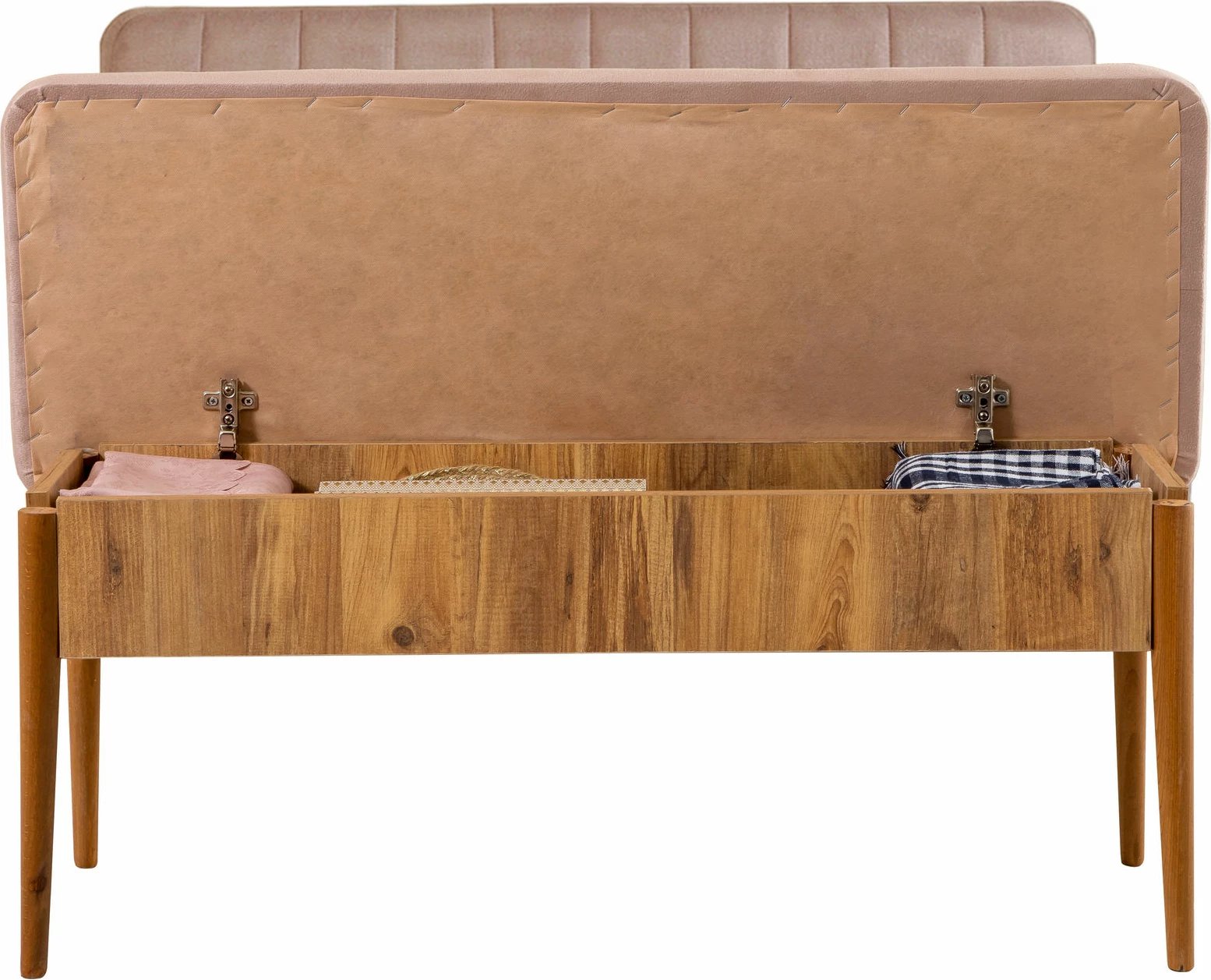 Bankë me depo, ngjyrë Atlantic Pine dhe Stone, Hanah Home Vina