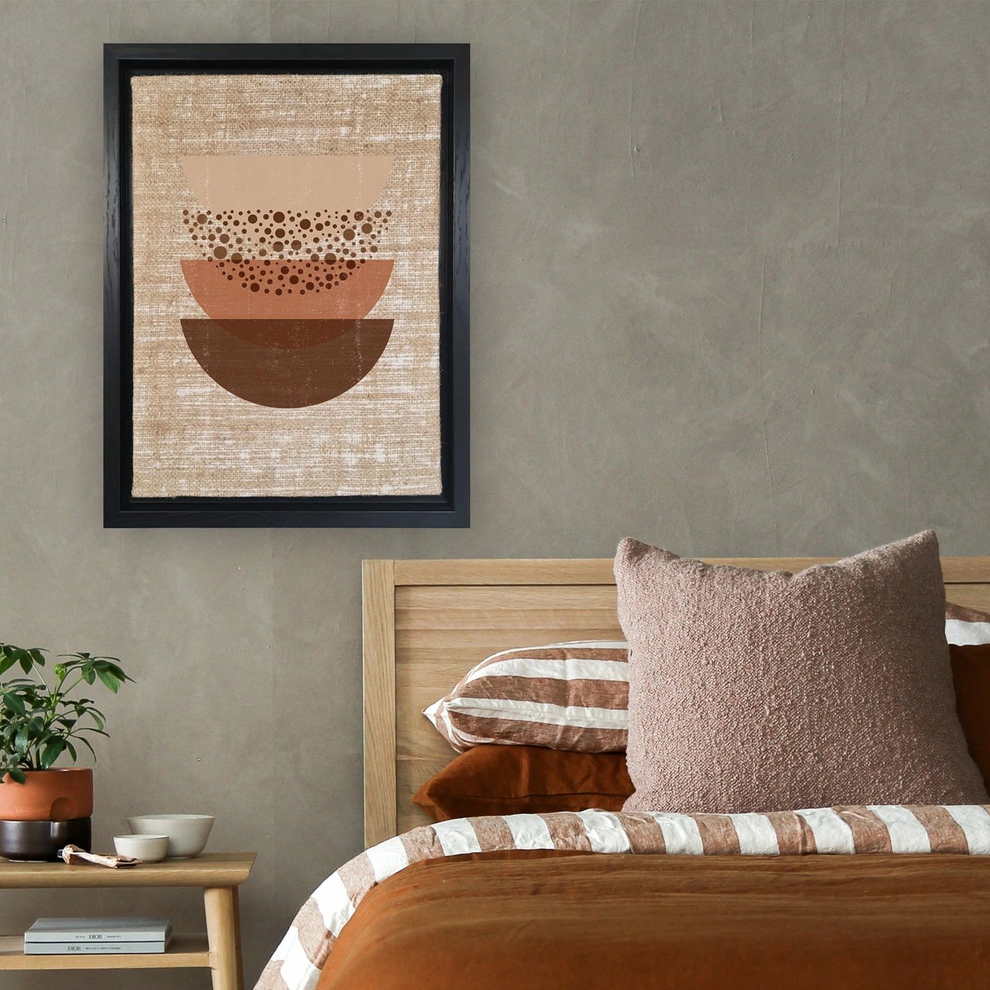 Pikturë dekorative në kanavacë Wallity, LSJ71906394335 - 4666, shumëngjyrëshe, 46x66cm