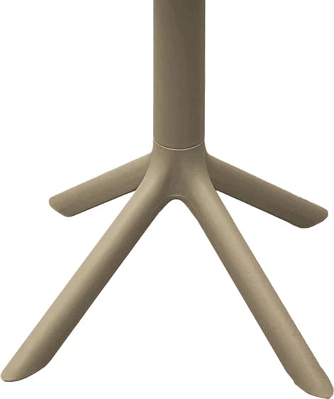 Tavolinë Merkon pp, ngjyrë kapuçino, D60x75cm