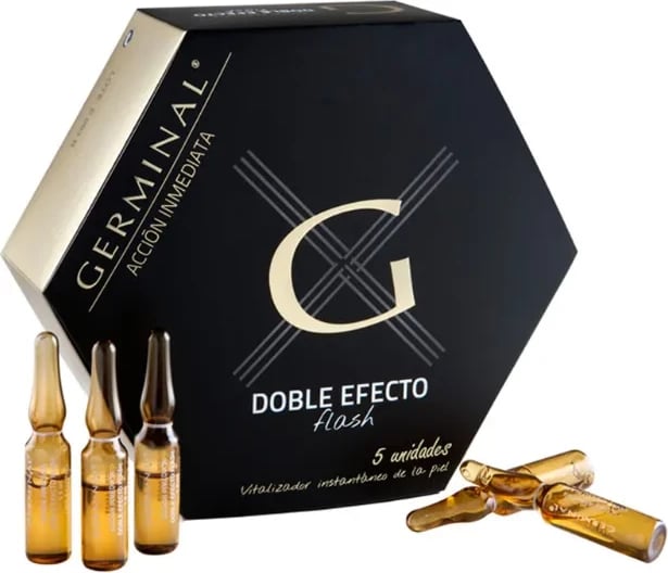 Ampula për fytyrë GERMINAL Double Effect Flash unisex, 5x1.5ml