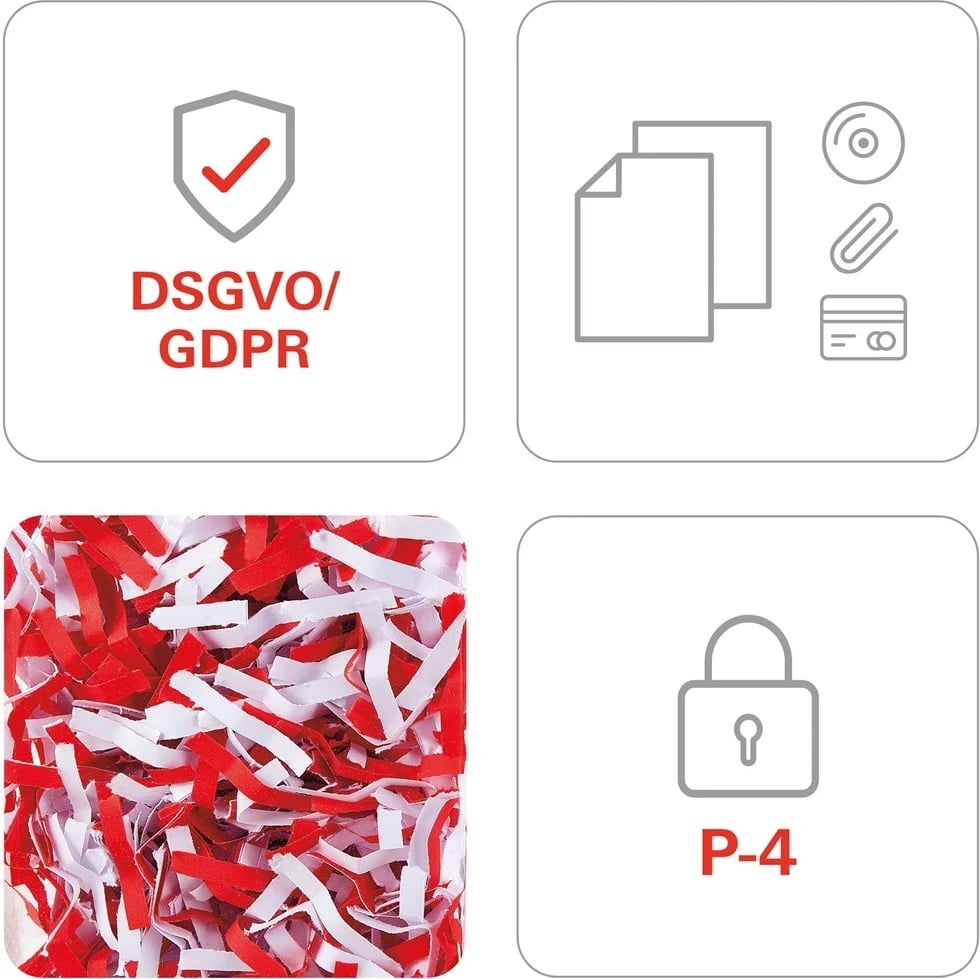 Shkatërrues Dokumentesh HSM shredstar X8, me mekanizëm të veçantë për prerjen e CD-ve