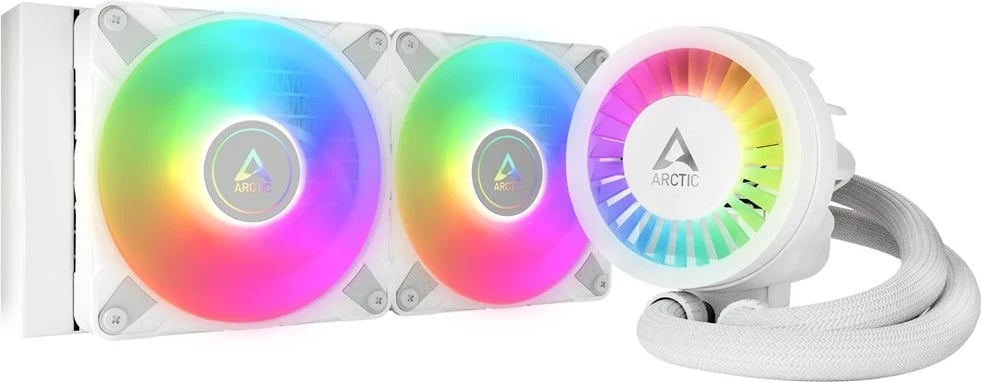 Ftohës uji për CPU Arctic Liquid Freezer III 240 A-RGB, i bardhë