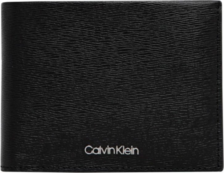 Portofol për meshkuj Calvin Klein, i zi