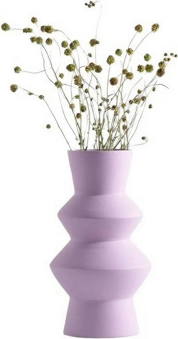 Vazo dekorative, ngjyrë lejla, Aberto Design, CY0208