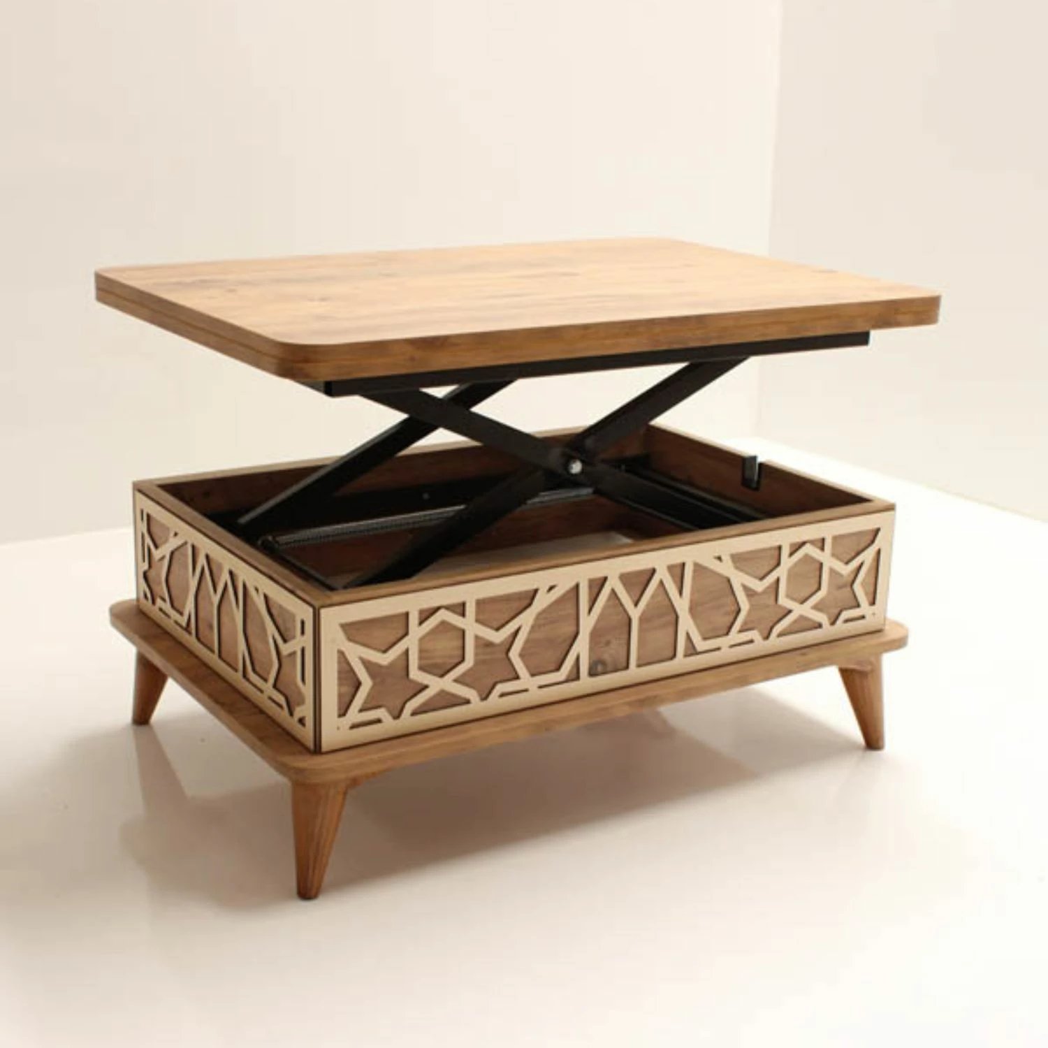 Tavolinë kafeje Skye Decor, Ottowa Ada, ngjyrë pishë