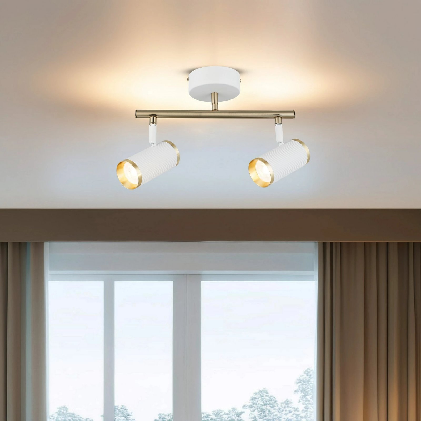 Llambadar Opviq, Lume - 71-12, ngjyrë e bardhë dhe llak antik