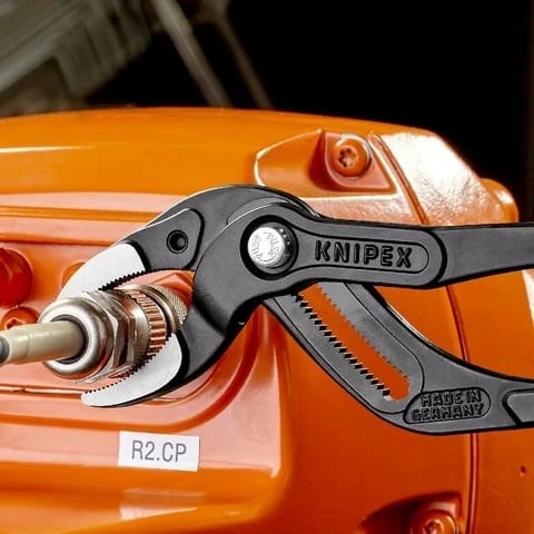 Darë Knipex 81 01 250, për sifone, dorezë plastike, e kuqe