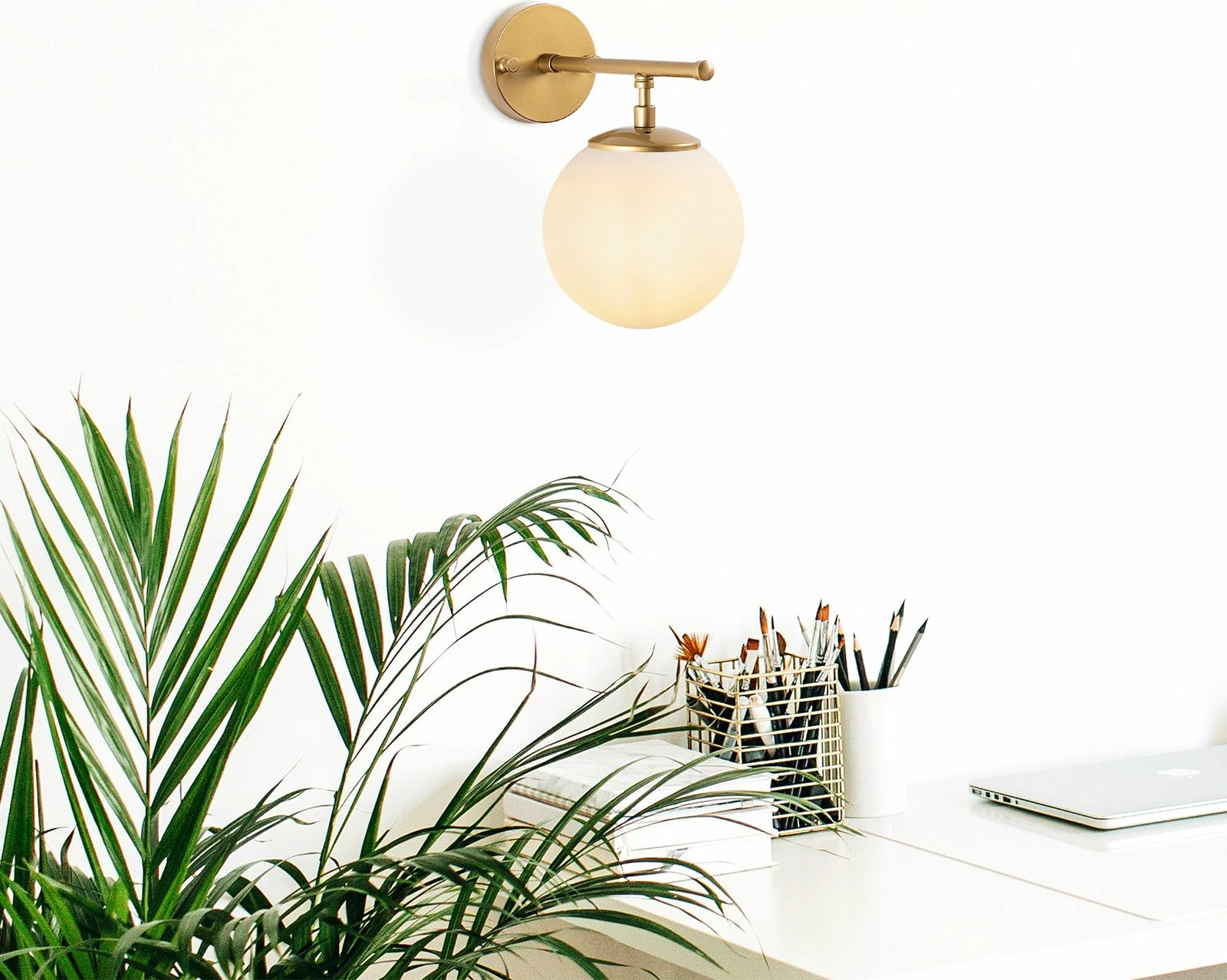 Llambë muri Opviq, Roe - 10725, ngjyrë ari me shkëlqim