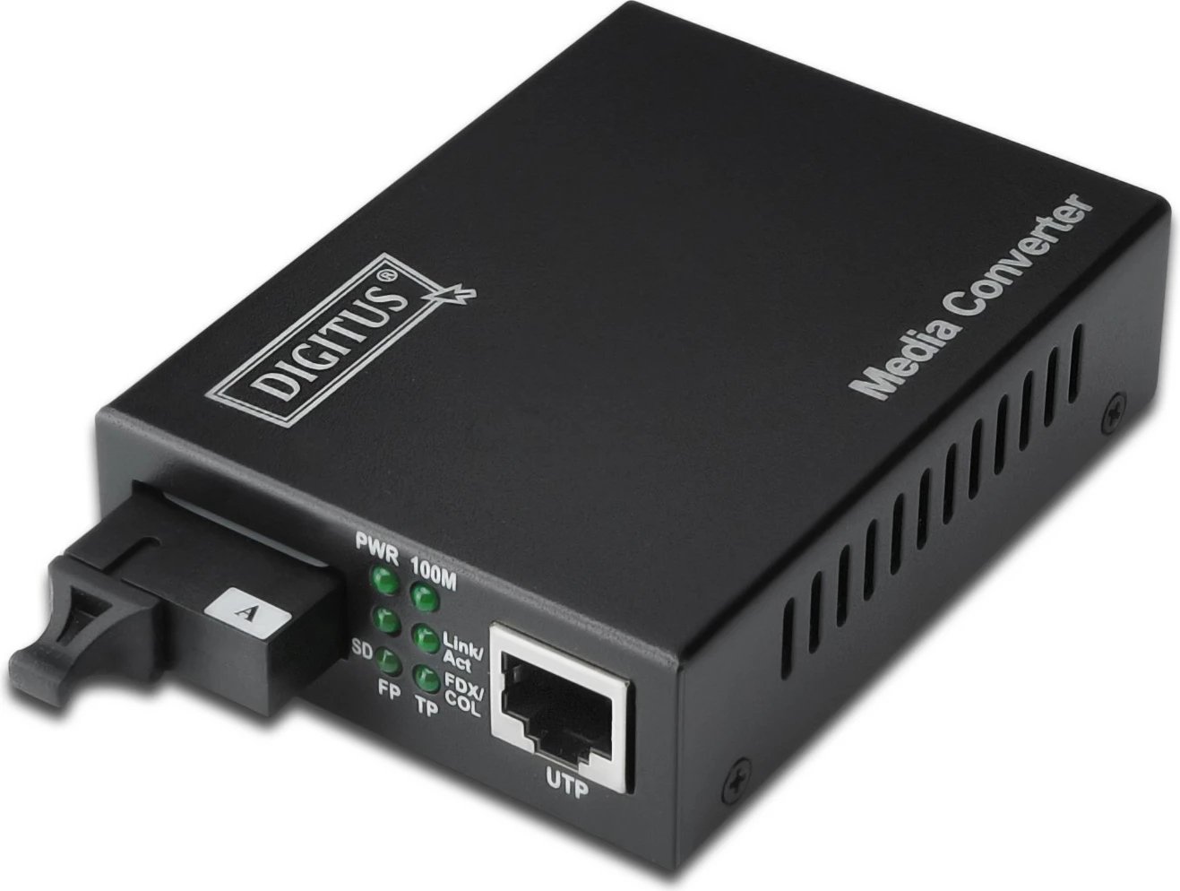Konvertues rrjeti Digitus, Gigabit, RJ45/SC, 1000 Mbit/s, njëdrejtim, 20km