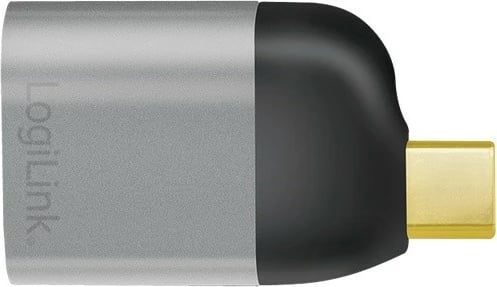 Adapter USB Type-C në mini DisplayPort LogiLink CUA0205, 8K, Zi/Gri