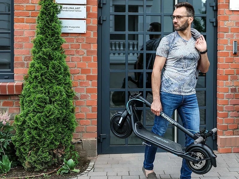 Skuter elektrik NeviQ Horizon 350, 10 Ah, 350W, i zi