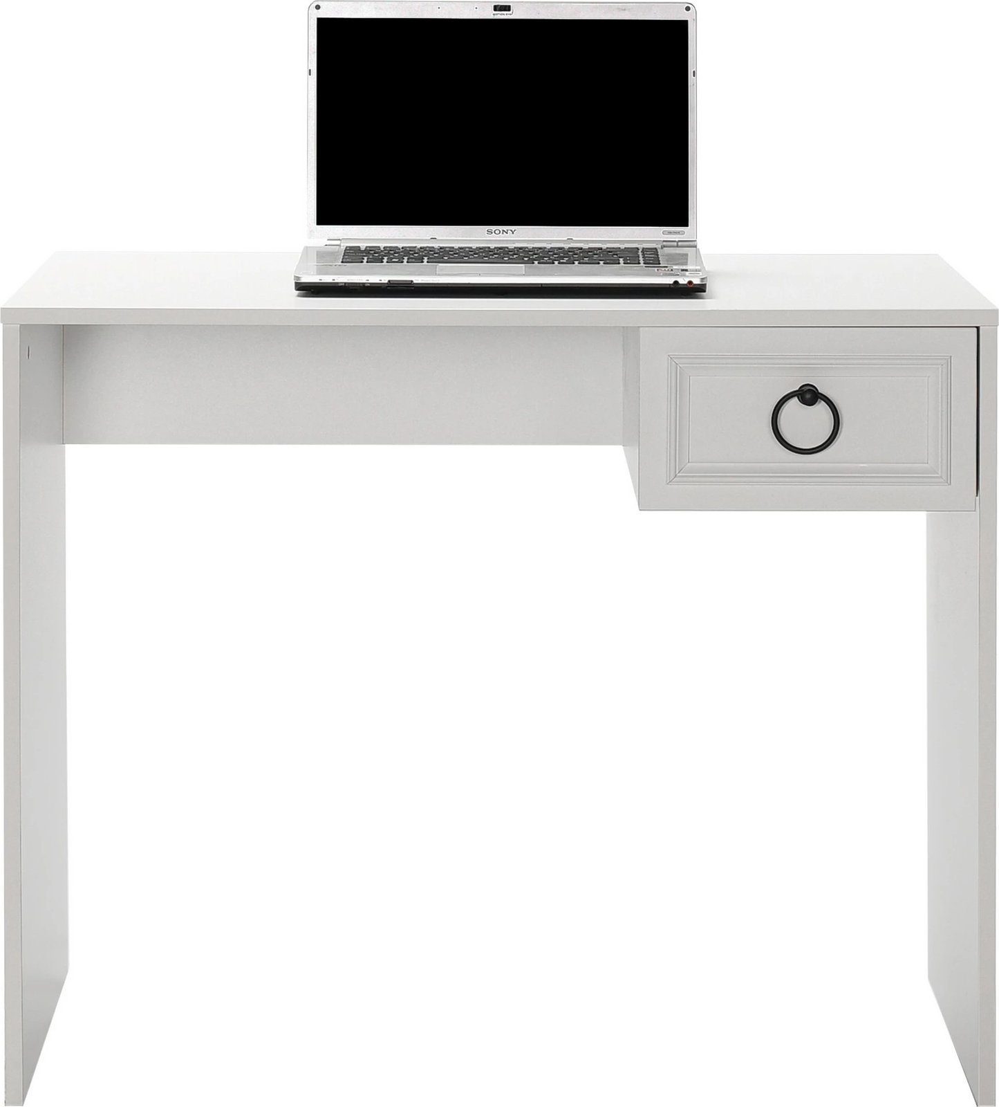Tavolinë studimi Hanah Home, e bardhë, Cms-1301-Bb-1