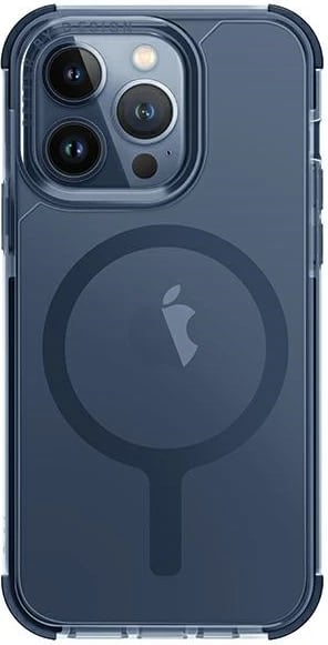 Mbështjellës UNIQ Combat Magclick Charging për iPhone 15 Pro Max 6.7", kaltër e errët