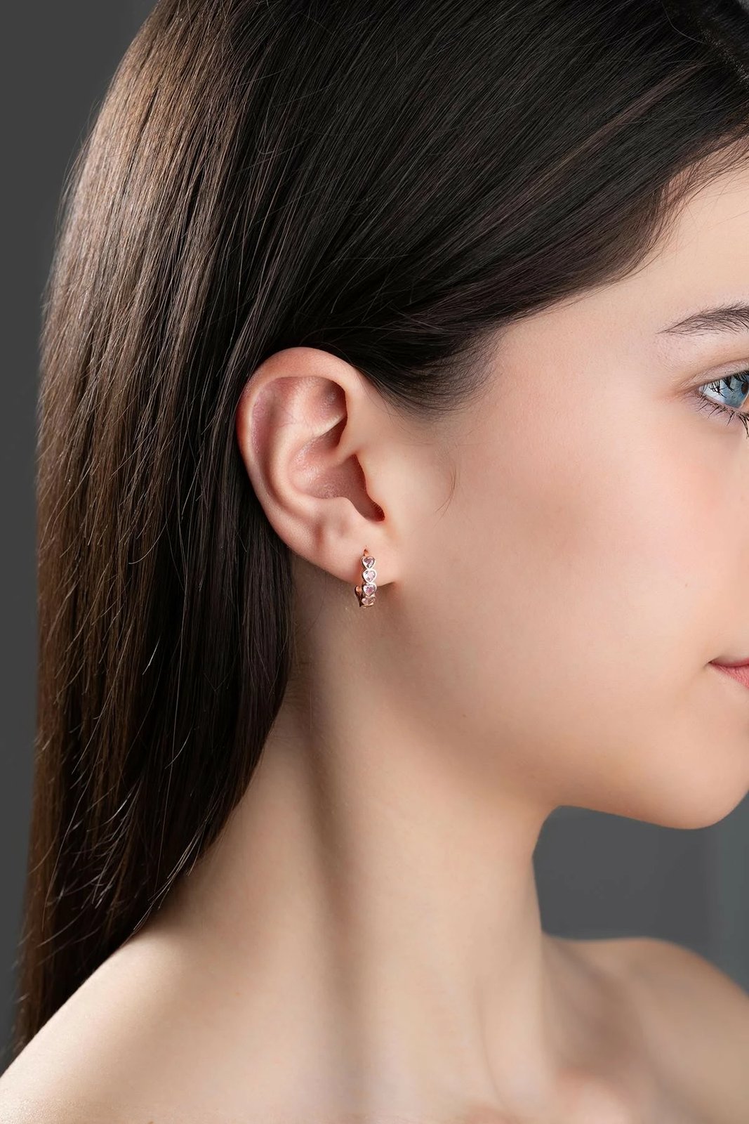 Vathë argjendi ngjyrë rozë gold Jumeon, NRZ999774