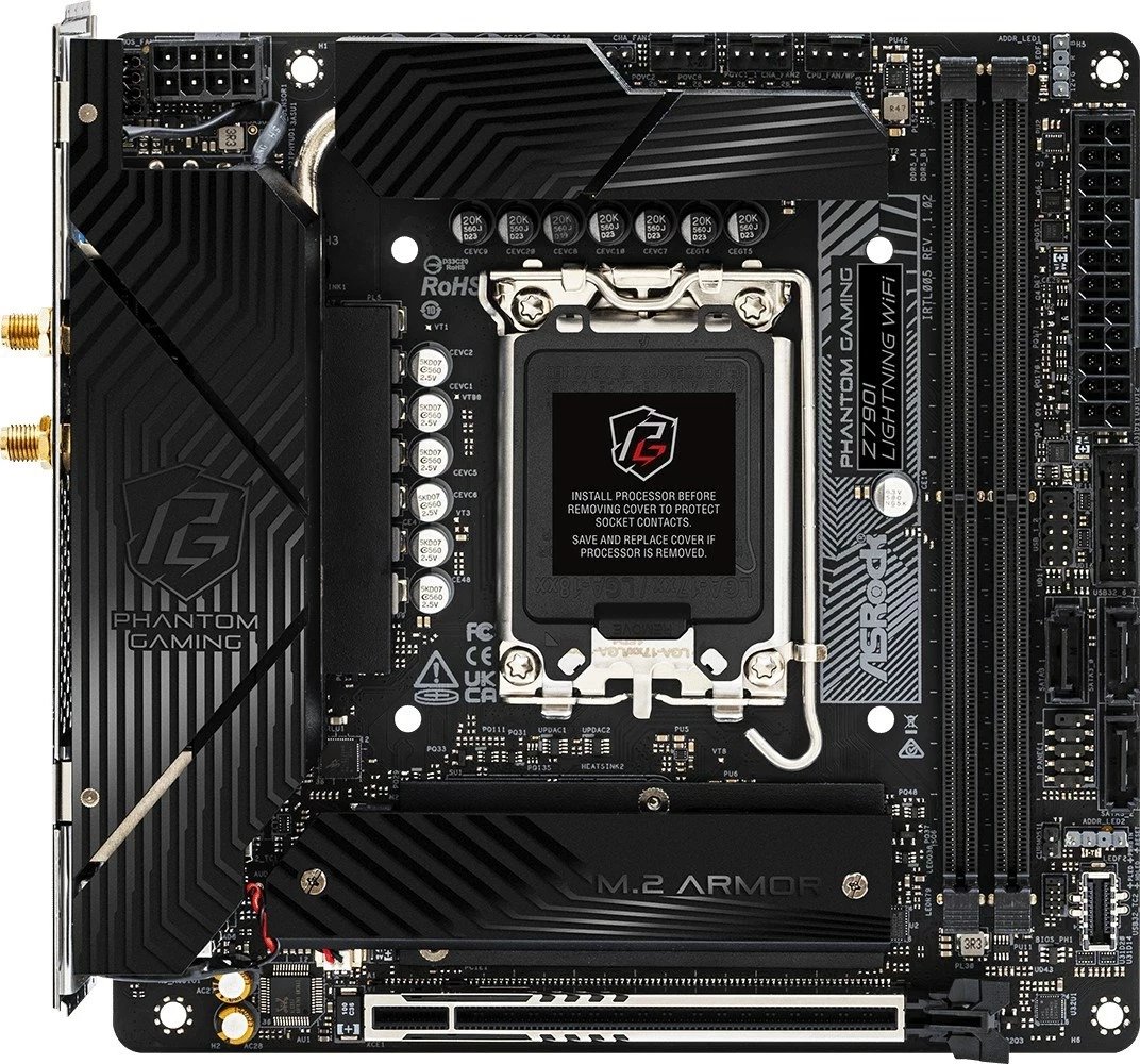 Pllakë amë ASRock Z790I LIGHTNING WIFI, e zezë