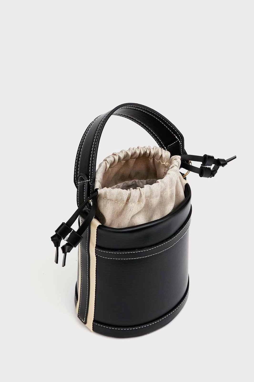 Çantë dore Zoozie, PU lëkurë, e zezë, MK1020225SAG10-01