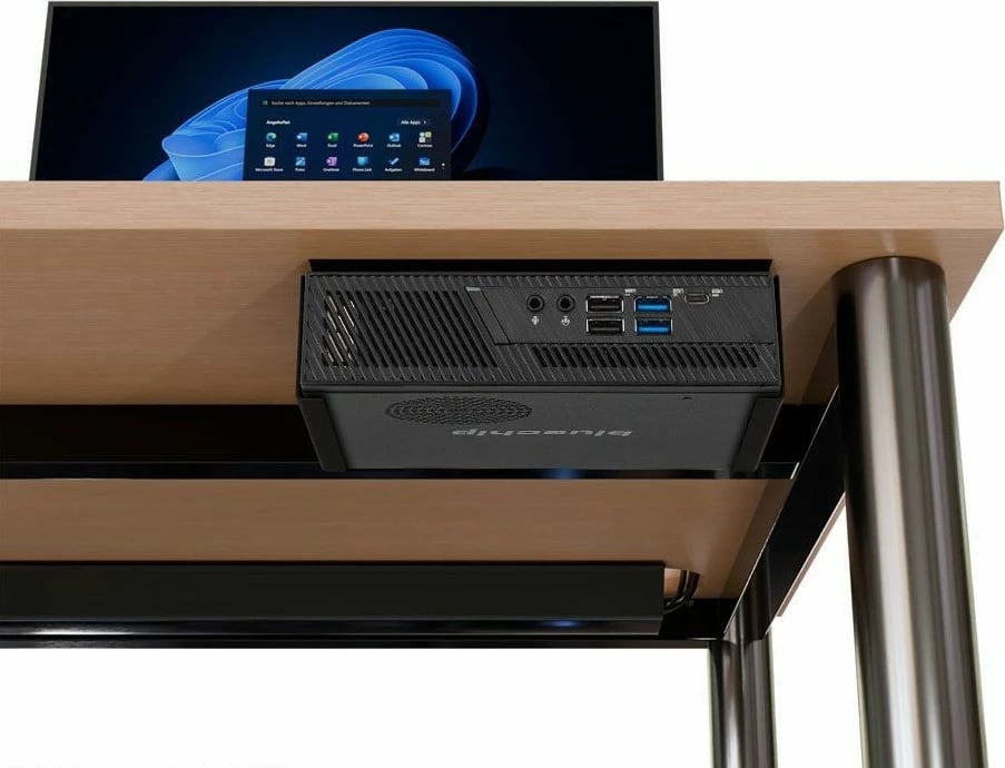 Kompjuter bluechip BUSINESSline S3137 EDU, i3 14100, 8GB RAM, 500GB SSD, Wi-Fi 6E, Bluetooth 5.3, zi