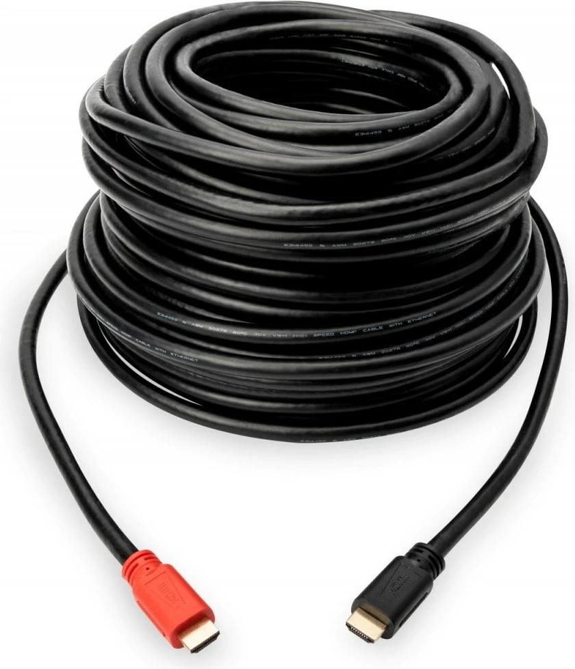 Kabllo HDMI Digitus AK-330118-150-S, 15m, High-Speed me amplifier, e zezë