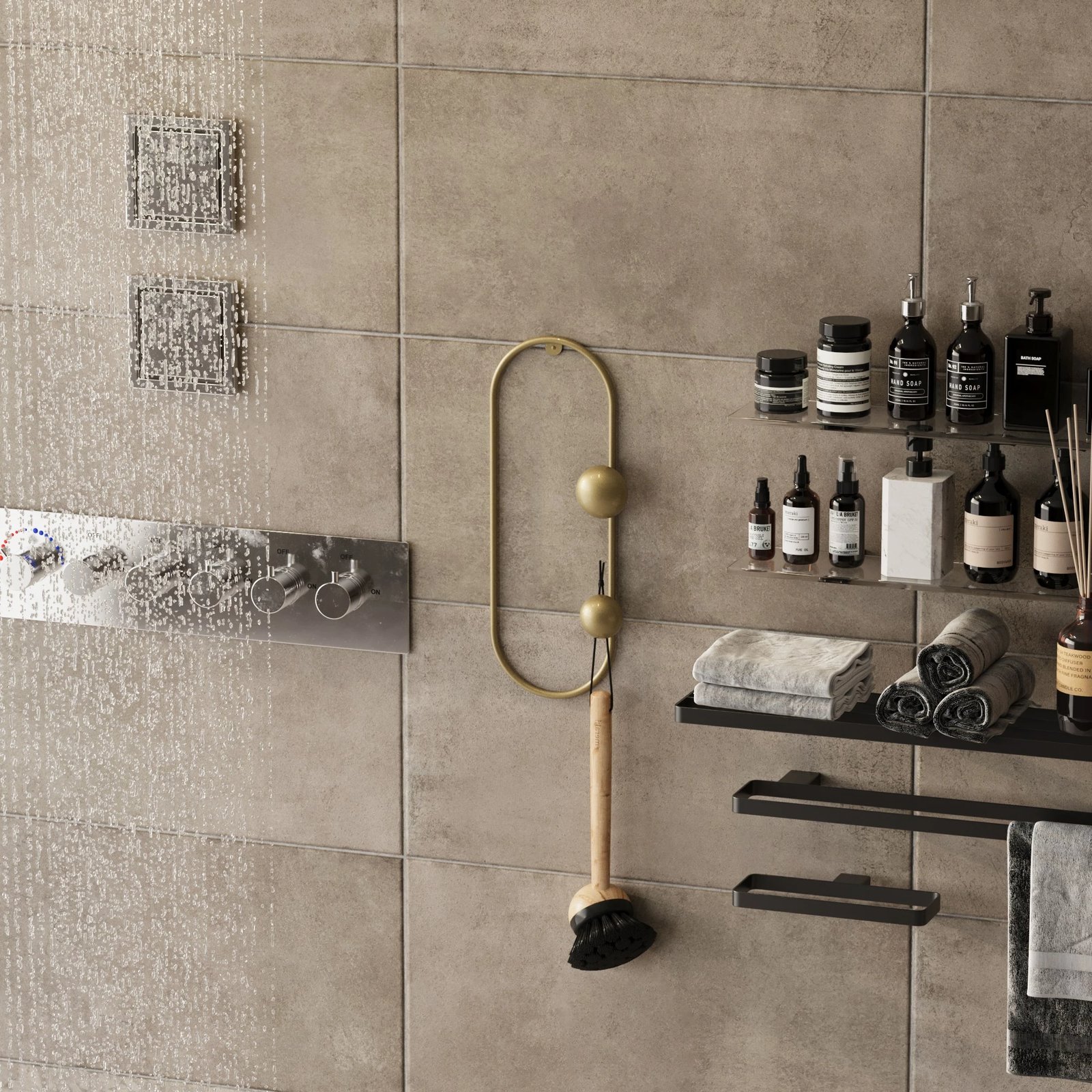 Varëse muri metalike, ngjyrë ari, Wallity Cricket-A Varëse muri metalike, ngjyrë ari, Wallity Cricket-A