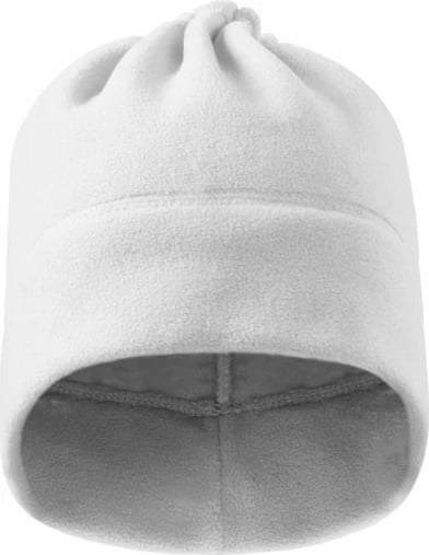 Kapelë fleece unisex Malfini, e bardhë