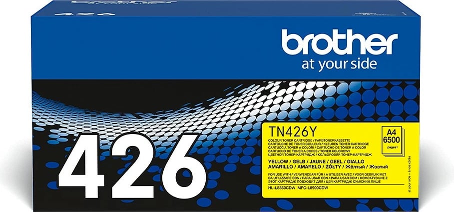 Toner Brother TN-426Y, 6500 faqe, Verdhë, 1 copë