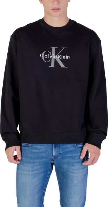 Duks Calvin Klein Jeans për meshkuj, i zi