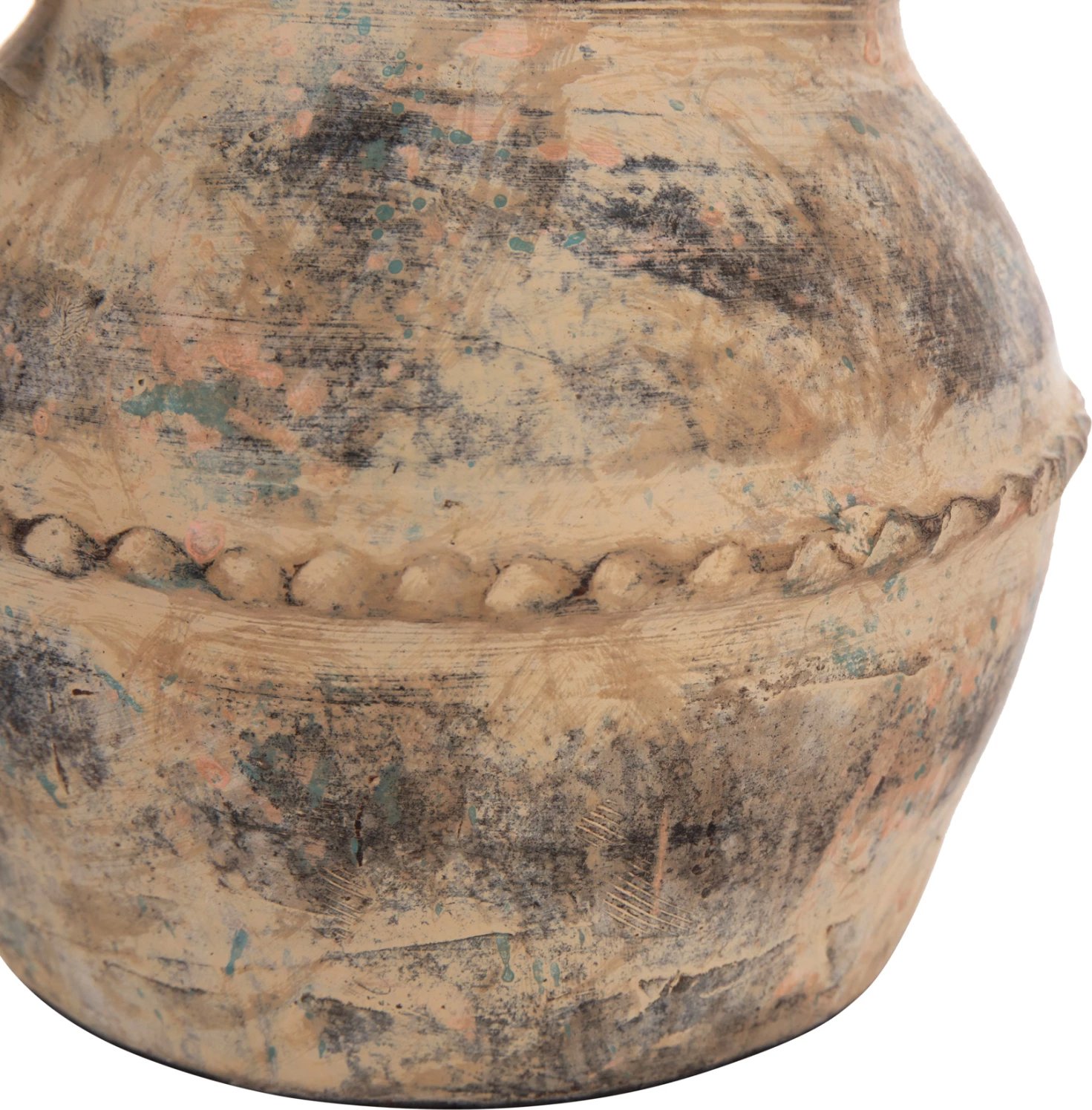 Vazo dekorative tavoline VERMO, terrakotë, ngjyrë krem-bezhë, Φ20x20.5cm Vazo dekorative tavoline VERMO, terrakotë, ngjyrë krem-bezhë, Φ20x20.5cm