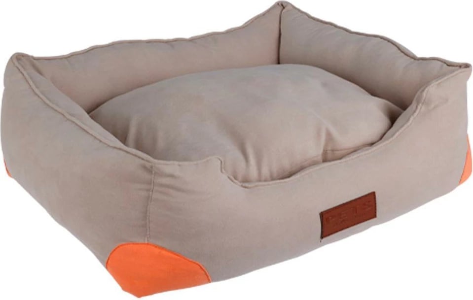 Shtrat divan për qen ose mace KOOPMAN, H17x55x48cm, Beige