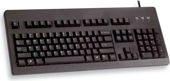 Tastierë Cherry G80-3000 Brown Switch, e zezë