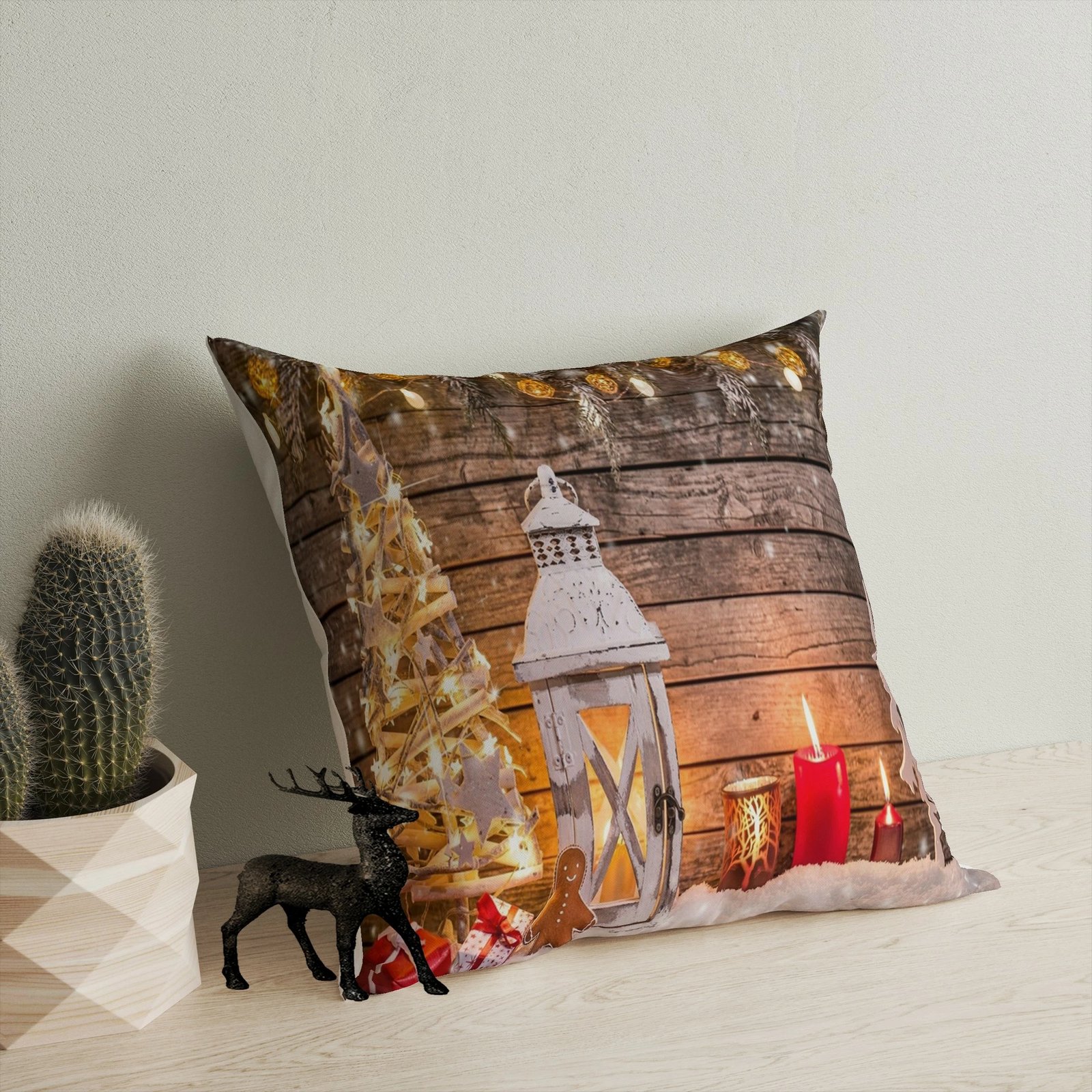 Jastëk dekorativ multingjyrësh, Evila Originals, YY202328, 43x43cm