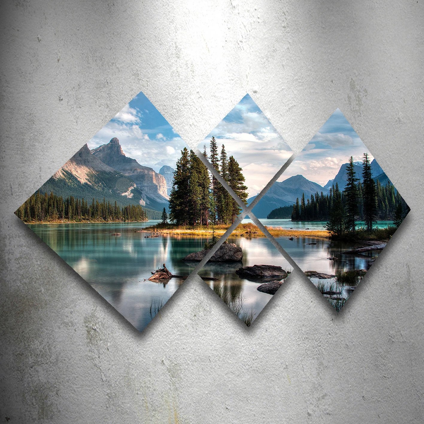 Pikturë dekorative MDF (4 copë), Wallity, 4MDF1286770756