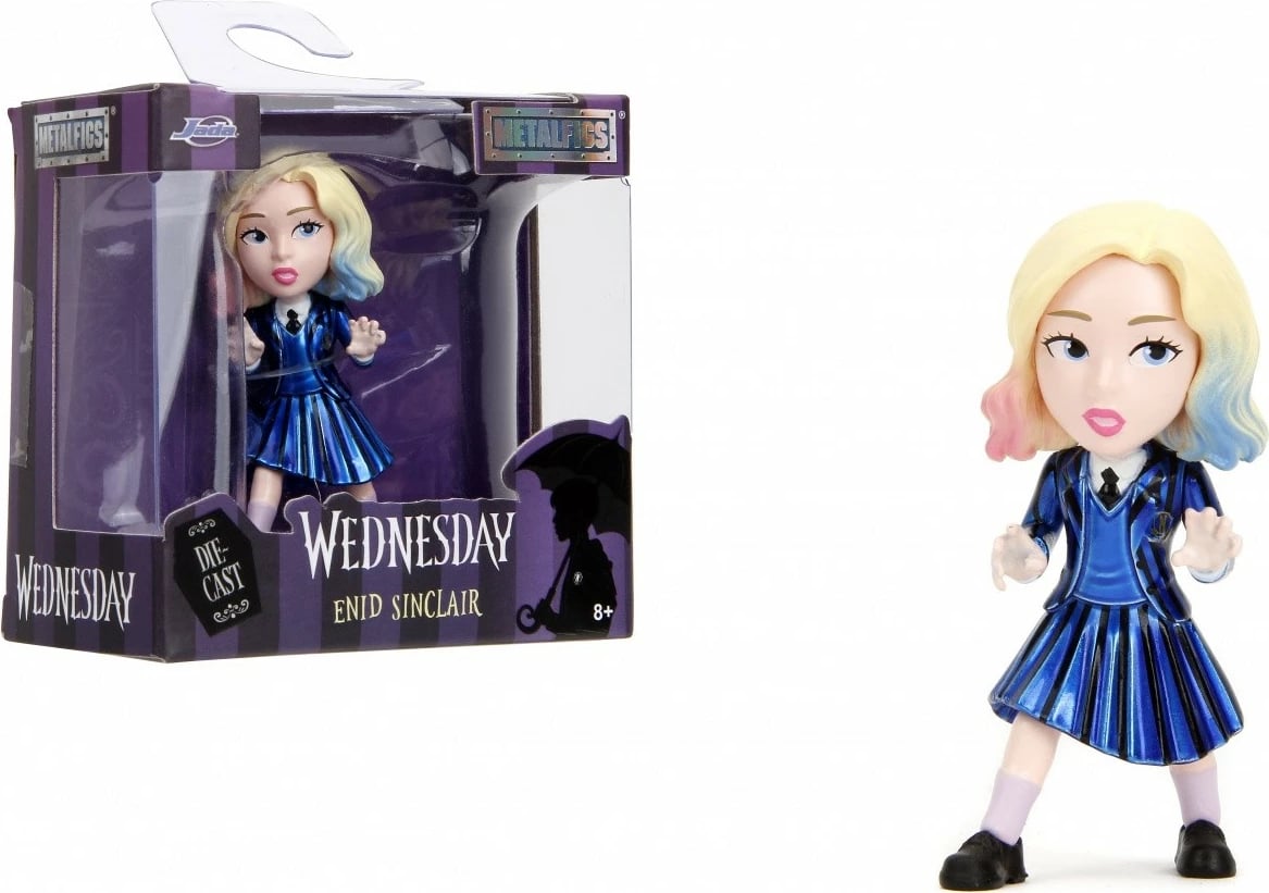 Figurë metalike JADA TOYS Wednesday, 6.5 cm, 4 lloje të ndryshme Figurë metalike JADA TOYS Wednesday, 6.5 cm, 4 lloje të ndryshme