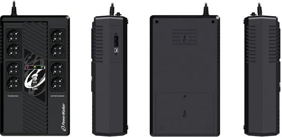 UPS PowerWalker VI 800 MS FR, 800 VA, 480 W, 8 dalje AC, E zezë