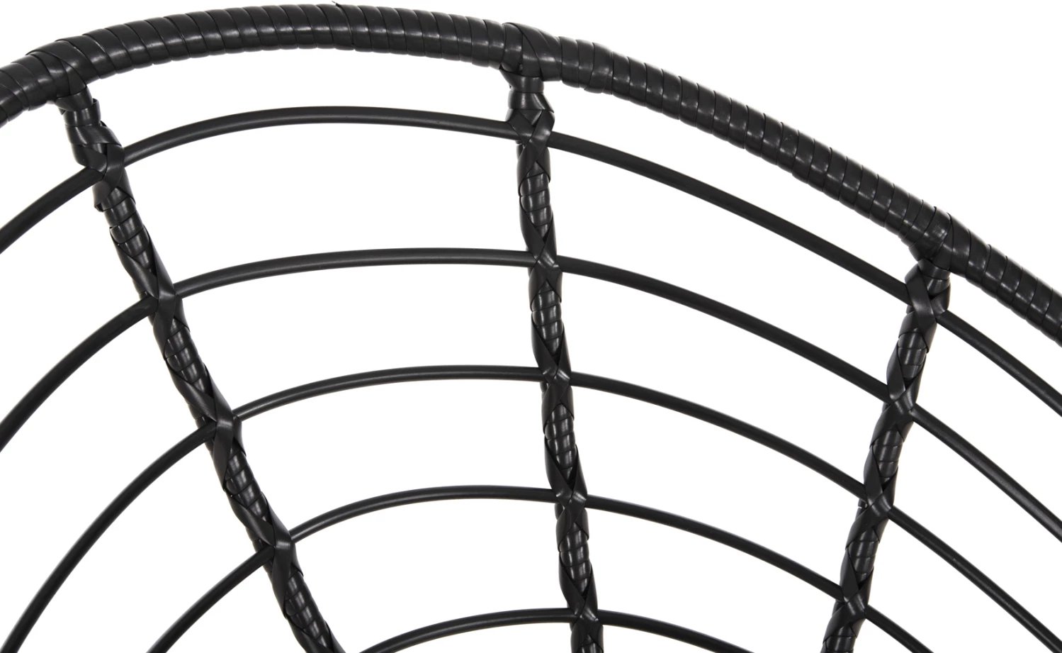 Karrige ALLEGRA lloj foleje FH5458.12 metal i zi - thurje e zezë 73x78x88H cm