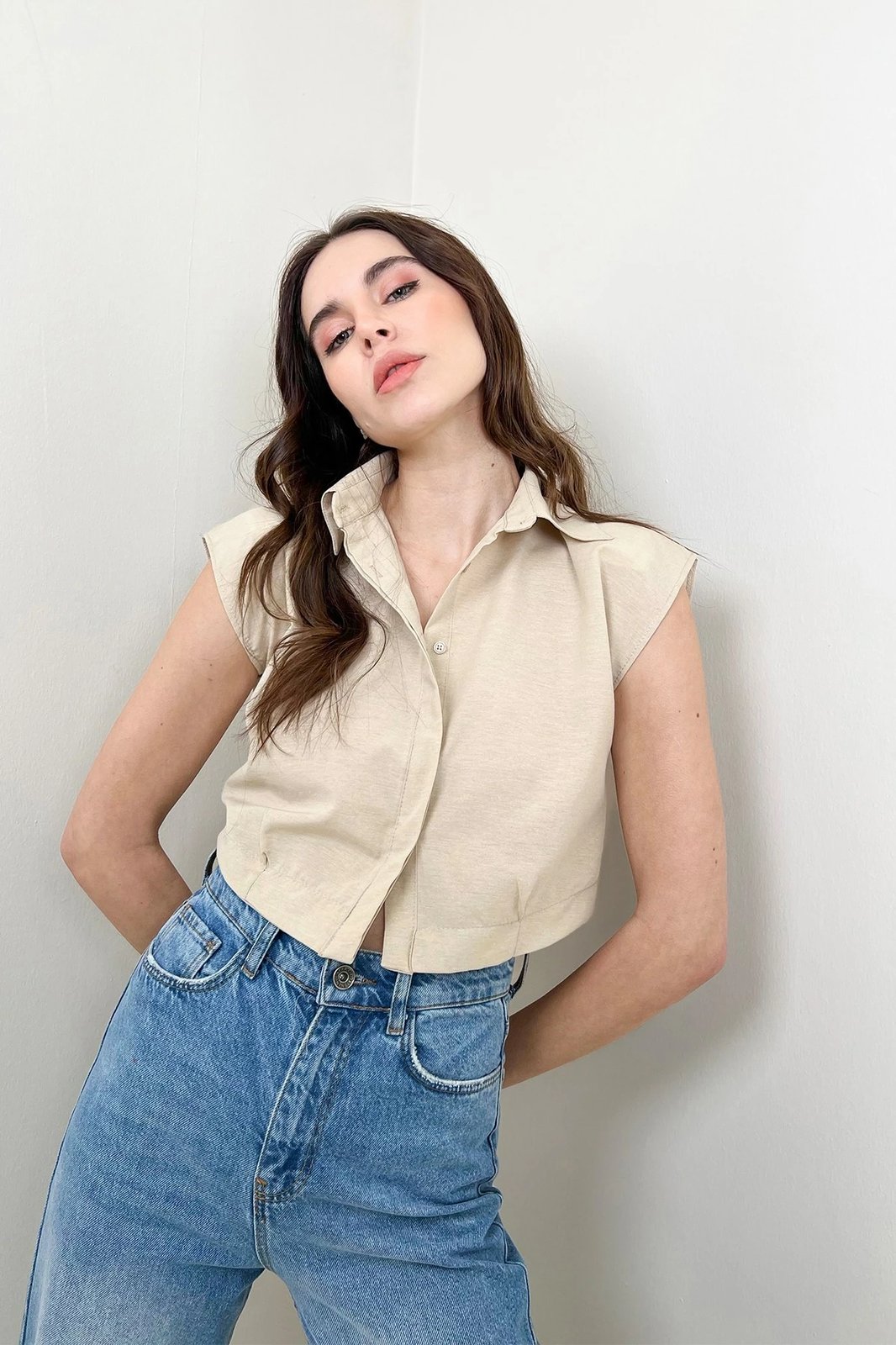 Këmishë grash Jumeon, Dfl230097, bezhë