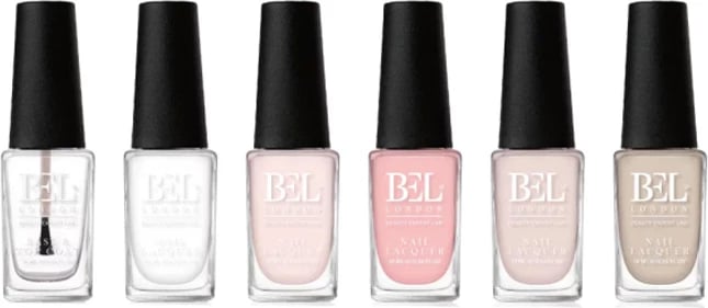 BEL London The Frenchie Set – 6 Pack Nail Polish Set