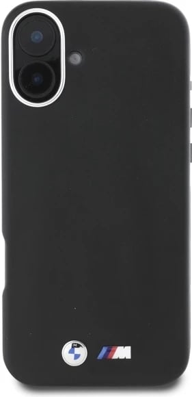 Mbështjellës BMW M Smooth Full Wrapped Metal MagSafe për iPhone 16, zi