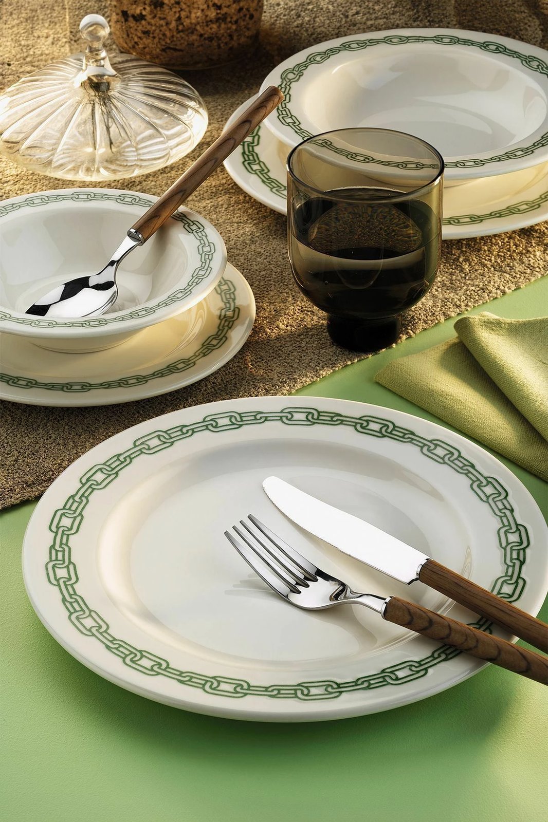 Set enësh për drekë (24 copë), Hermia, Rante24