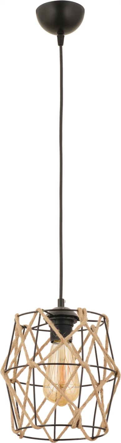 Llambë varëse metalike, ngjyrë e zezë, FH7429.01, 20x100 cm
