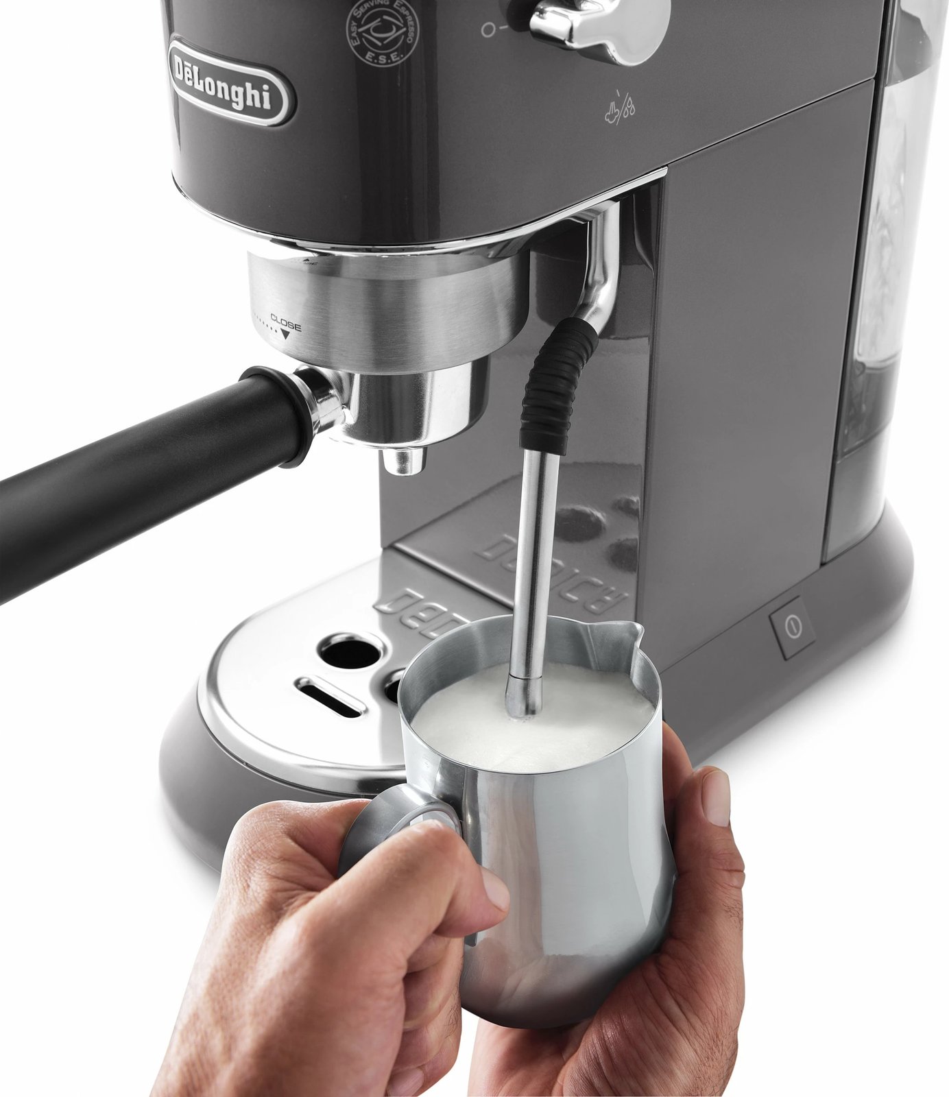 Aparat espresso DeLonghi Dedica Arte EC885.GY, 1L, 15 bar, gri