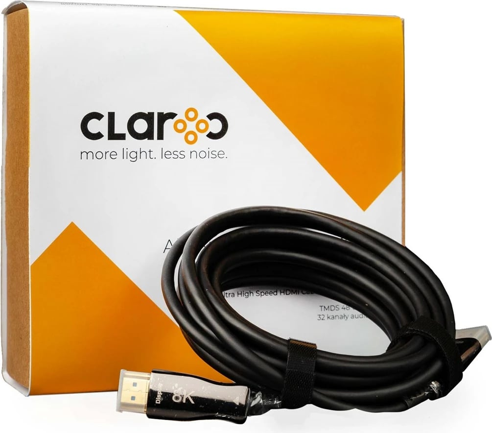 Kabllo HDMI 8K CLAROC AOC, 3m, e zezë