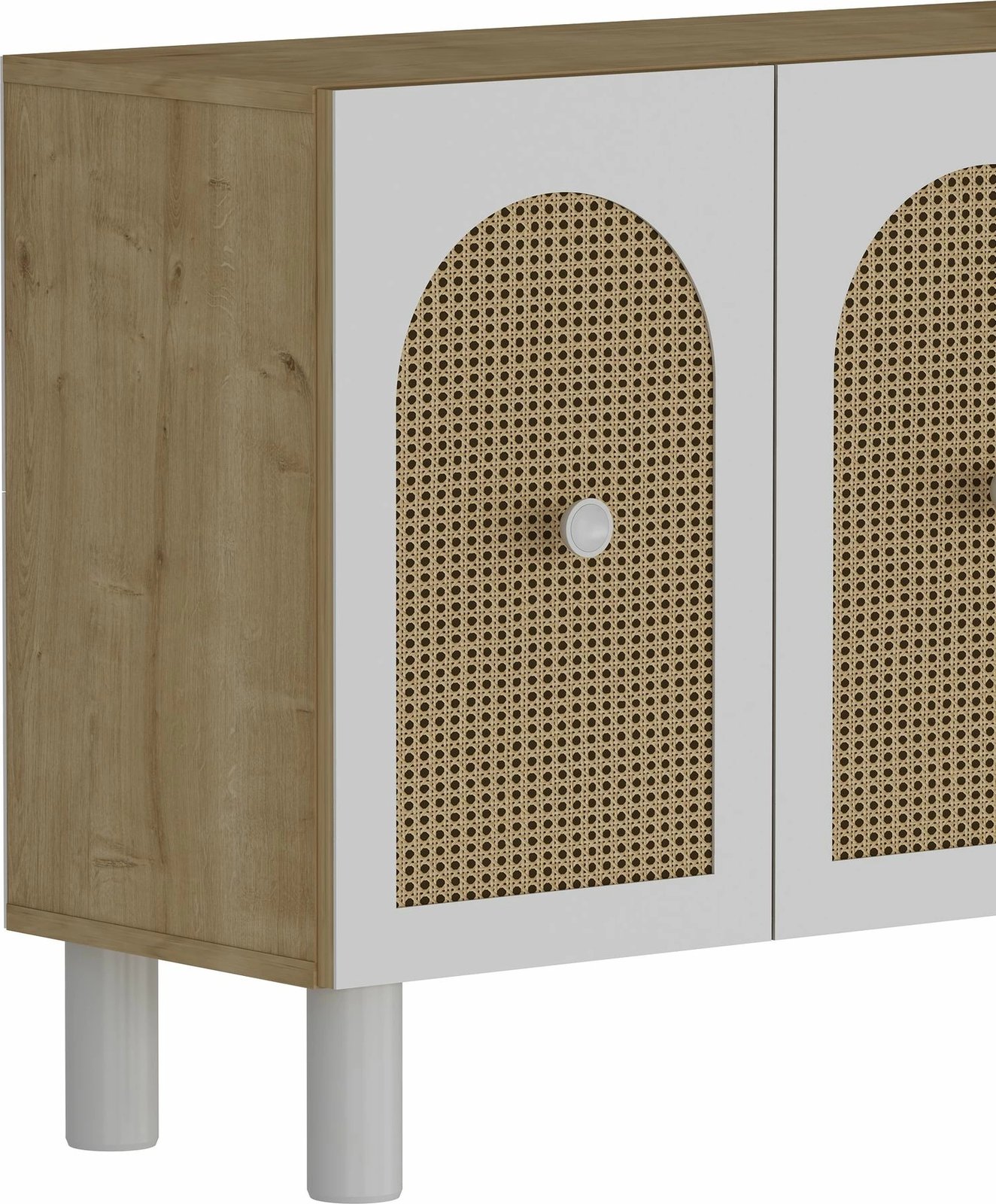 Konsol Skye Decor, ngjyrë lis safir, hazeran