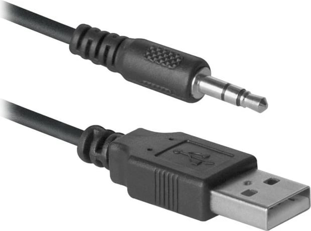 Kasë altoparlantësh Defender SPK-240, 2.0, 6W, USB, E zezë