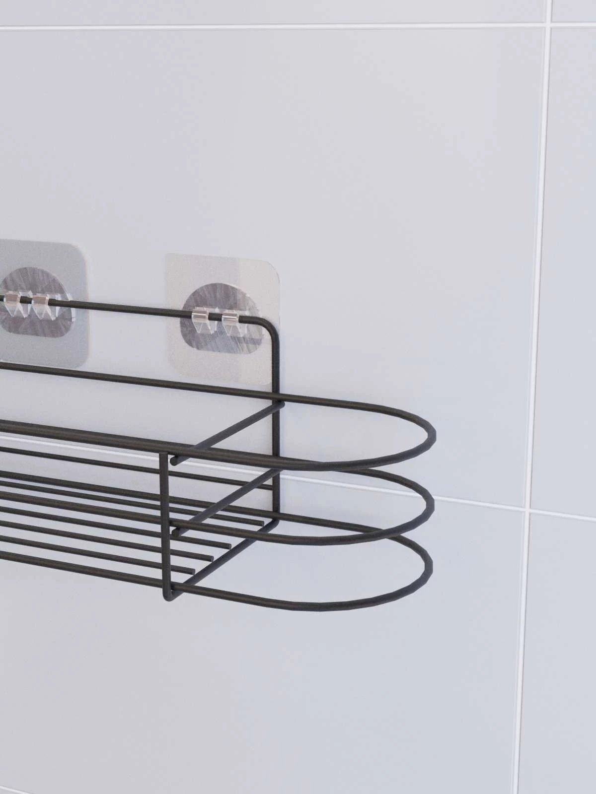 Organizues banjoje metalik, ngjyrë e zezë, Hermia SY302K, 9x36x12cm