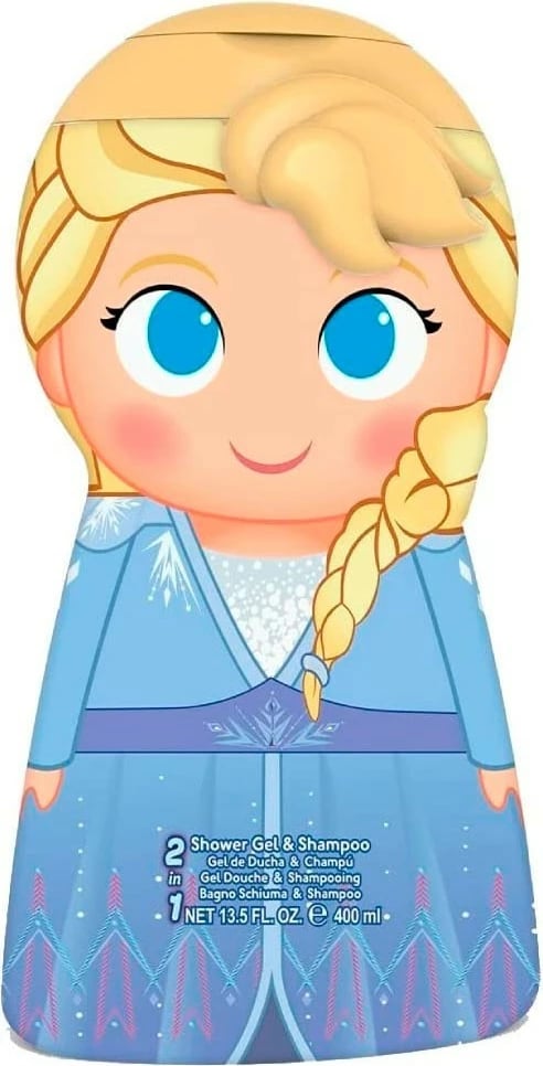 Shampon & Gel dushi për fëmijë Disney Frozen Elsa 400ml