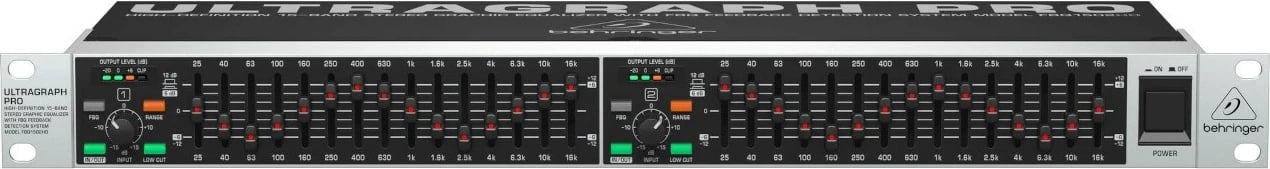 Ekuilajzues grafik Behringer FBQ1502HD, i zi