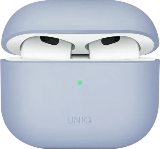 Mbështjellës UNIQ Lino për AirPods 3, silikon, blu
