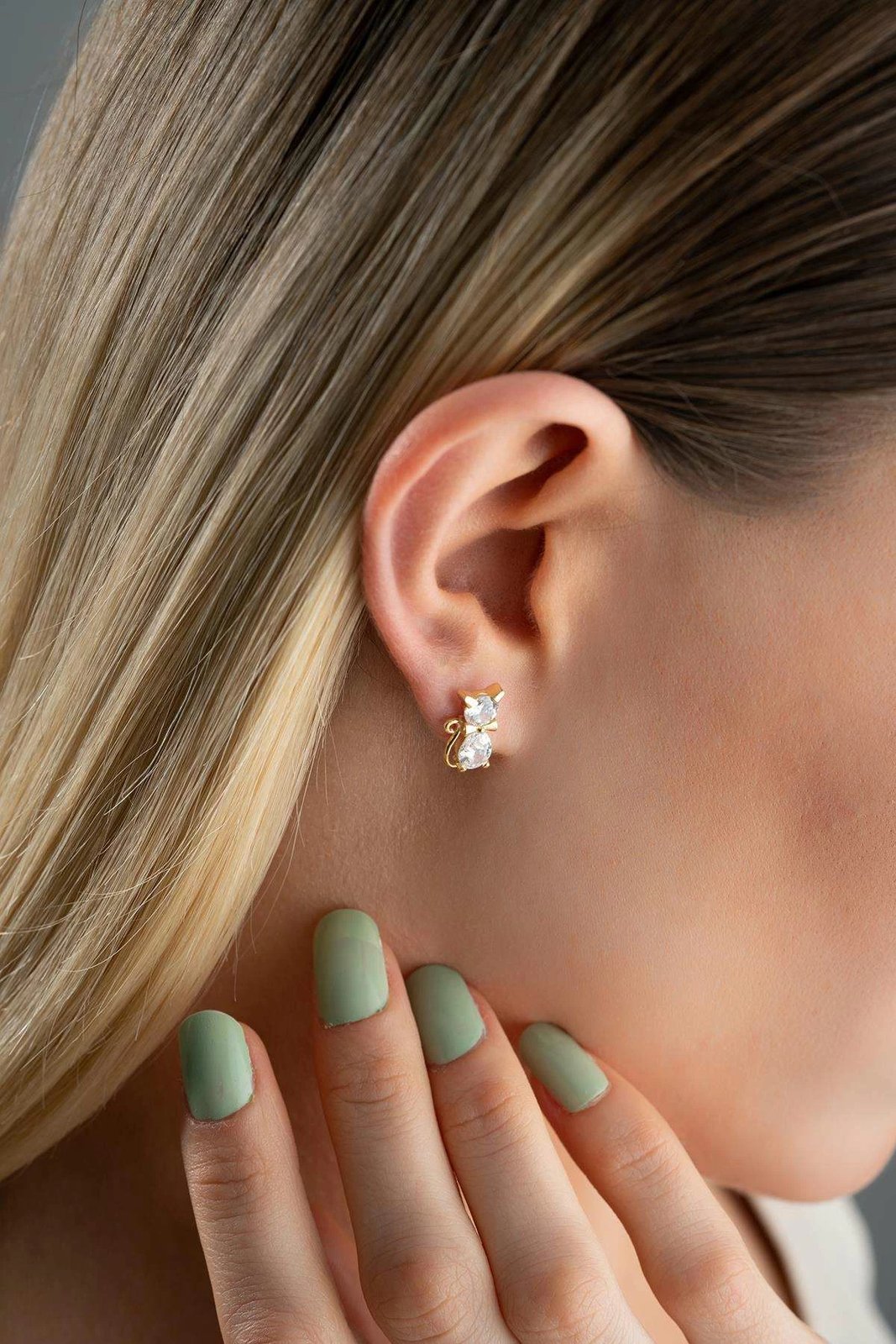 Vathë argjendi Jumeon, i veshur me ar, NRZ1000324