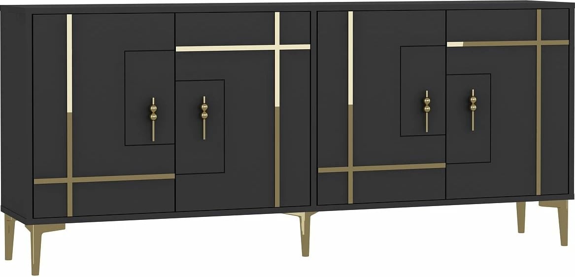 Konsol Skye Decor, antracit, ari