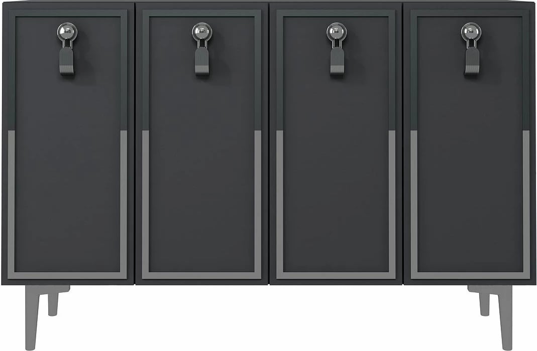 Konsol Skye Decor, anthracite, silver, 8186KM-64